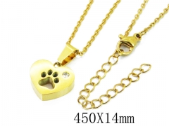 HY Wholesale Stainless Steel 316L Necklaces-HY91N0119ML