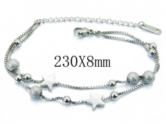 HY Wholesale Stainless Steel 316L Charm Bracelets-HY80B1059OQ