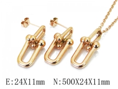 HY Wholesale 316L Stainless Steel jewelry Set-HY06S1016HKS
