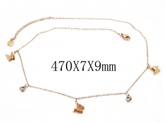 HY Stainless Steel 316L Necklaces (Animal Style)-HY19N0001HHF