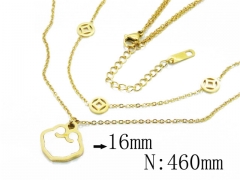 HY Wholesale Stainless Steel 316L Necklaces-HY32N0016HHX