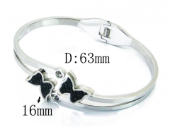 HY Wholesale 316L Stainless Steel Popular Bangle-HY19B0098HLF