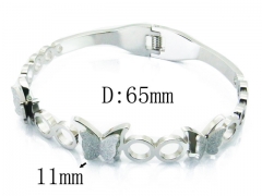 HY Wholesale 316L Stainless Steel Popular Bangle-HY19B0095HLV