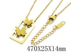 HY Stainless Steel 316L Necklaces (Animal Style)-HY19N0038PZ