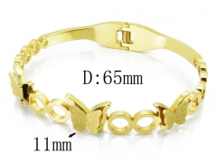 HY Wholesale 316L Stainless Steel Popular Bangle-HY19B0096HNF