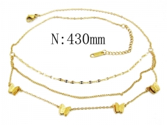 HY Stainless Steel 316L Necklaces (Animal Style)-HY19N0026HKD