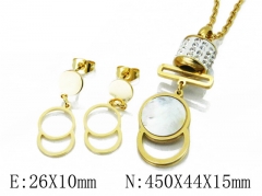 HY 316 Stainless Steel jewelry Shell Set-HY08S0128HIE