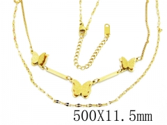 HY Stainless Steel 316L Necklaces (Animal Style)-HY19N0021HIG