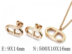 HY Wholesale 316L Stainless Steel jewelry Set-HY06S1019HIR