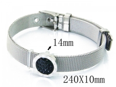 HY Stainless Steel 316L Bangle (Steel Wire)-HY19B0102HJD
