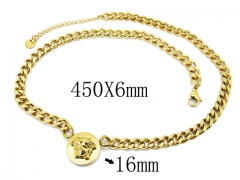 HY Stainless Steel 316L Necklaces (Animal Style)-HY19N0005HJQ