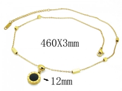HY Wholesale Stainless Steel 316L Necklaces-HY19N0052HWW