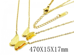 HY Stainless Steel 316L Necklaces (Animal Style)-HY19N0023HAA