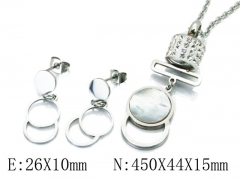 HY 316 Stainless Steel jewelry Shell Set-HY08S0127HEE