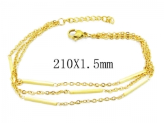 HY Wholesale Stainless Steel 316L Charm Bracelets-HY06B1102HOQ
