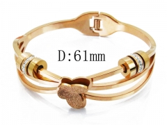 HY Wholesale 316L Stainless Steel Popular Bangle-HY19B0082HPX