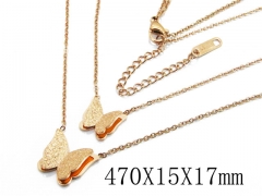 HY Stainless Steel 316L Necklaces (Animal Style)-HY19N0022HDD