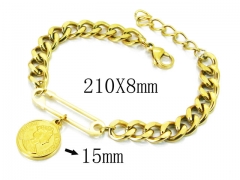 HY Wholesale Stainless Steel 316L Charm Bracelets-HY32B0051PL