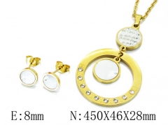 HY 316 Stainless Steel jewelry Shell Set-HY08S0116HIW