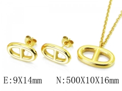 HY Wholesale 316L Stainless Steel jewelry Set-HY06S1018HIR