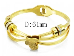 HY Wholesale 316L Stainless Steel Popular Bangle-HY19B0081HPD