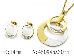 HY 316 Stainless Steel jewelry Shell Set-HY08S0114HIF