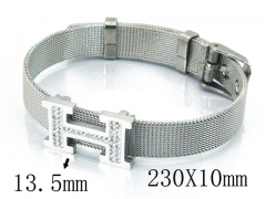 HY Stainless Steel 316L Bangle (Steel Wire)-HY19B0108HJS