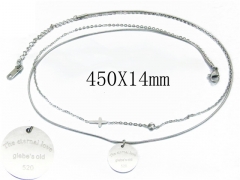 HY Wholesale Stainless Steel 316L Lover Necklaces-HY80N0297ML