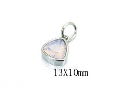 HY Wholesale Stainless Steel 316L CZ Pendant-HY15P0259KJG