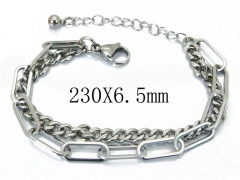 HY Wholesale Stainless Steel 316L Charm Bracelets-HY40B0238NL