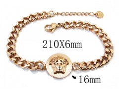 HY Wholesale Stainless Steel 316L Charm Bracelets-HY19B0127HIW