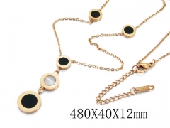 HY Wholesale| Popular CZ Necklaces-HY19N0033HIS