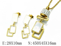 HY 316 Stainless Steel jewelry Shell Set-HY08S0122HIF