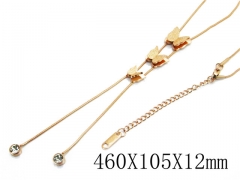 HY Stainless Steel 316L Necklaces (Animal Style)-HY19N0018HID