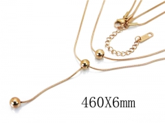 HY Wholesale Stainless Steel 316L Necklaces-HY32N0015HHA