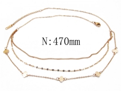 HY Wholesale Stainless Steel 316L Necklaces-HY19N0045HKA