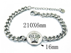 HY Wholesale Stainless Steel 316L Charm Bracelets-HY19B0125HHC
