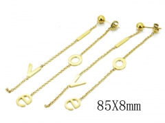 HY Wholesale 316L Stainless Steel Drops Earrings-HY32E0057HZL