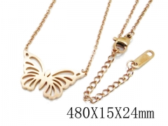 HY Stainless Steel 316L Necklaces (Animal Style)-HY19N0041OY
