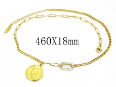 HY Wholesale Stainless Steel 316L Necklaces-HY32N0008PL