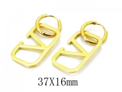 HY Wholesale 316L Stainless Steel Drops Earrings-HY32E0069OQ