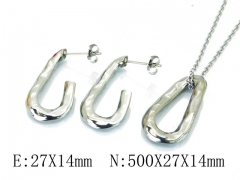 HY Wholesale 316L Stainless Steel jewelry Set-HY06S1002HHS