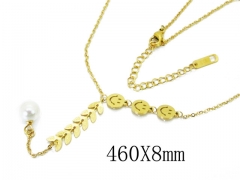 HY Wholesale Necklace (Pearl)-HY32N0009OL