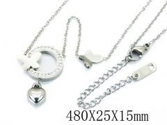 HY Stainless Steel 316L Necklaces (Animal Style)-HY80N0305MX