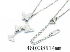 HY Stainless Steel 316L Necklaces (Animal Style)-HY80N0304OZ