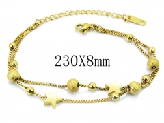 HY Wholesale Stainless Steel 316L Charm Bracelets-HY80B1060HAA