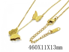 HY Stainless Steel 316L Necklaces (Animal Style)-HY19N0053OU