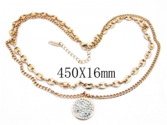 HY Wholesale| Popular CZ Necklaces-HY19N0010HKD