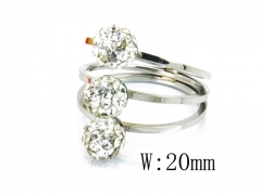 HY 316L Stainless Steel Hollow Rings-HY19R0341PS
