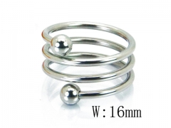 HY 316L Stainless Steel Hollow Rings-HY19R0347OW